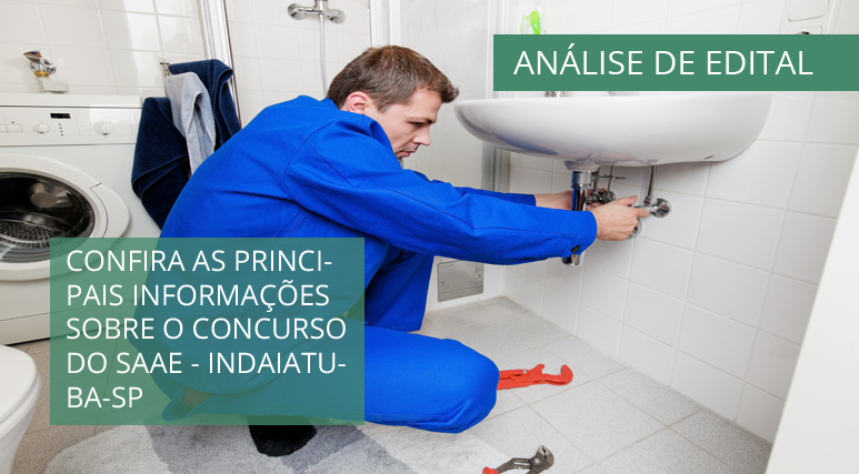 Análise de edital: SAAE – Indaiatuba – SP