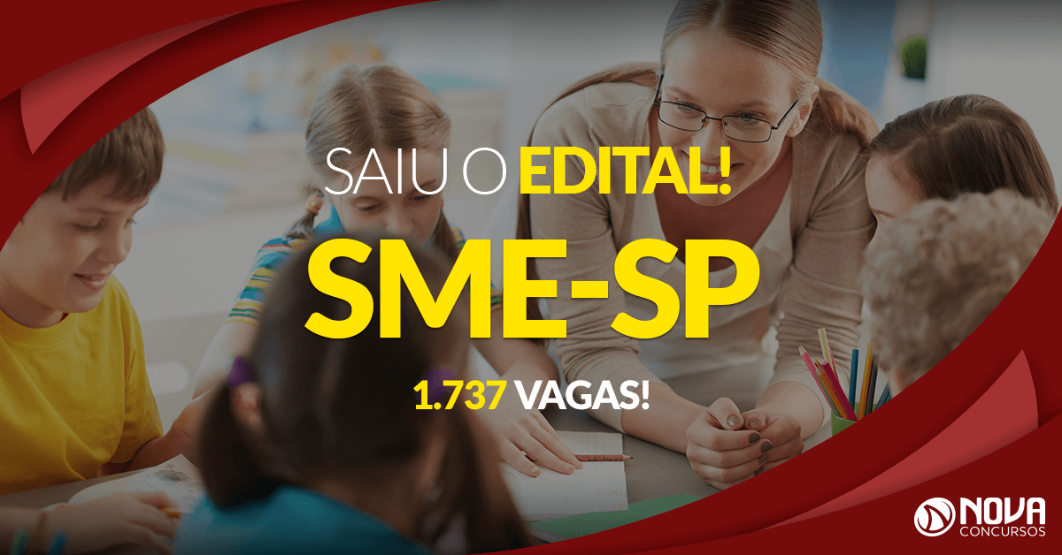 Concurso SME SP: Candidatos são convocados para a prova objetiva!