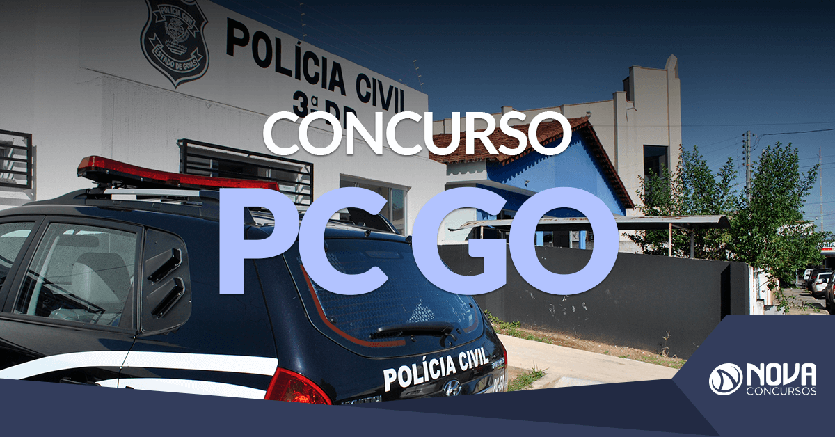Pc Go Computer Concurso PC GO: AUTORIZADO! 550 vagas para Agente e Escrivão