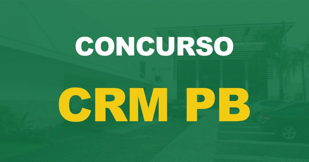 Concurso CRM PB 2022: Banca contratada. Edital iminente!