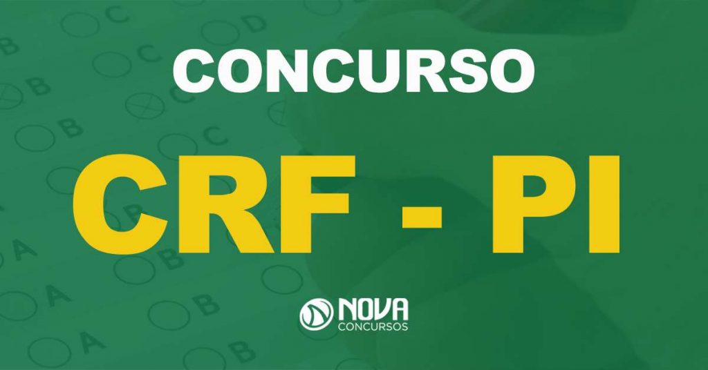 Concurso CRF PI: Saiu o edital para níveis médio e superior!