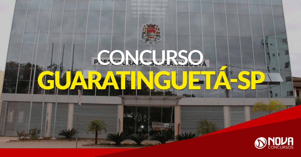 Processo Seletivo Prefeitura de Guaratinguetá – SP: Último para se inscrever!