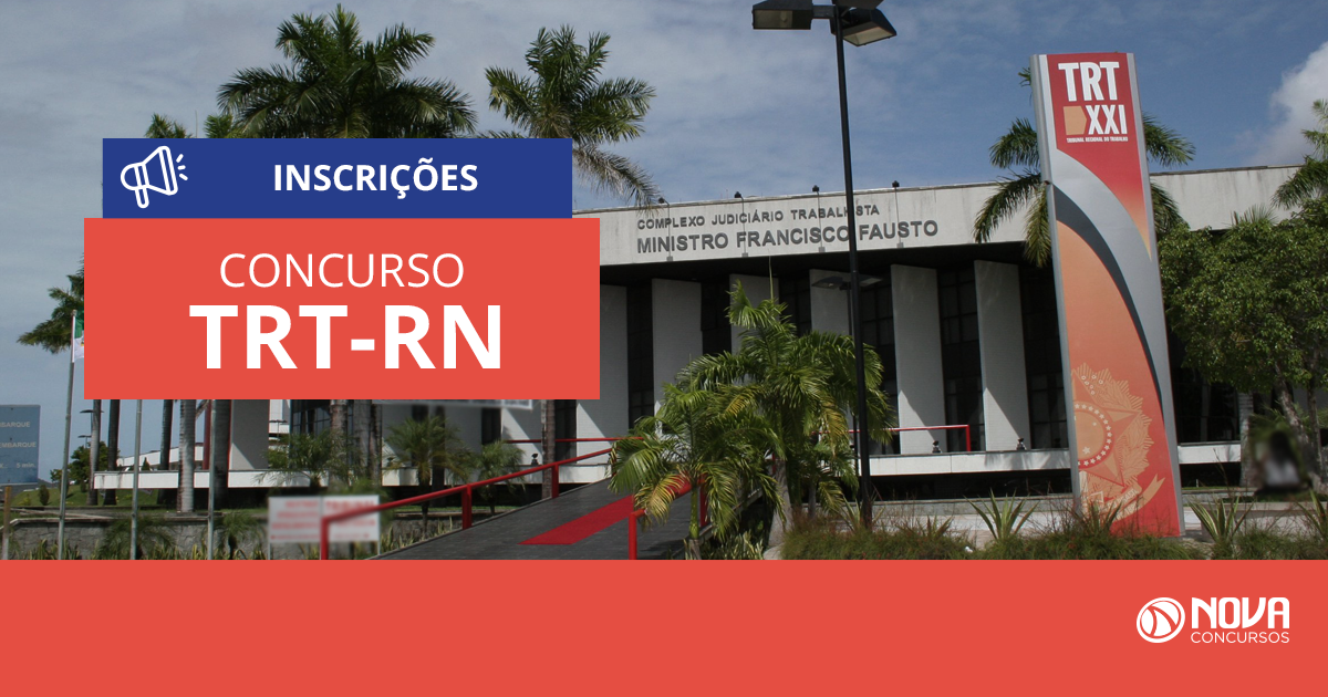 Concurso TRT RN (21): Últimas horas de inscrições e ganhos de até R$ 10 mil!