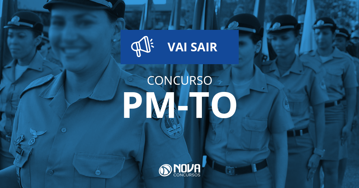 Concurso PM TO assina contrato com a banca e edital deve sair na próxima semana!