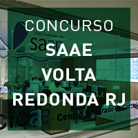 Concurso SAAE de Volta Redonda RJ