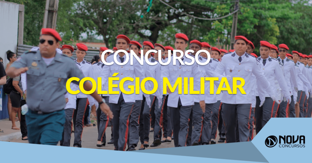 Concurso Colégio Militar: Último dia com inscrições abertas!