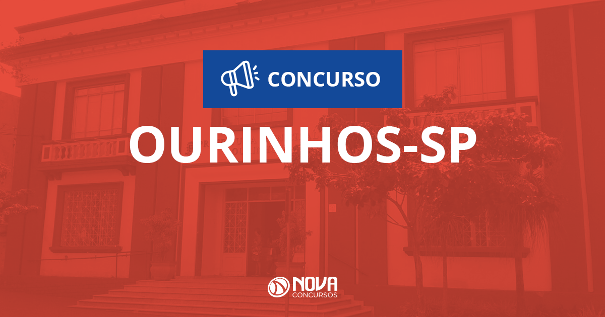 Prefeitura de Ourinhos SP: Último dia de inscrições para nível médio e superior!