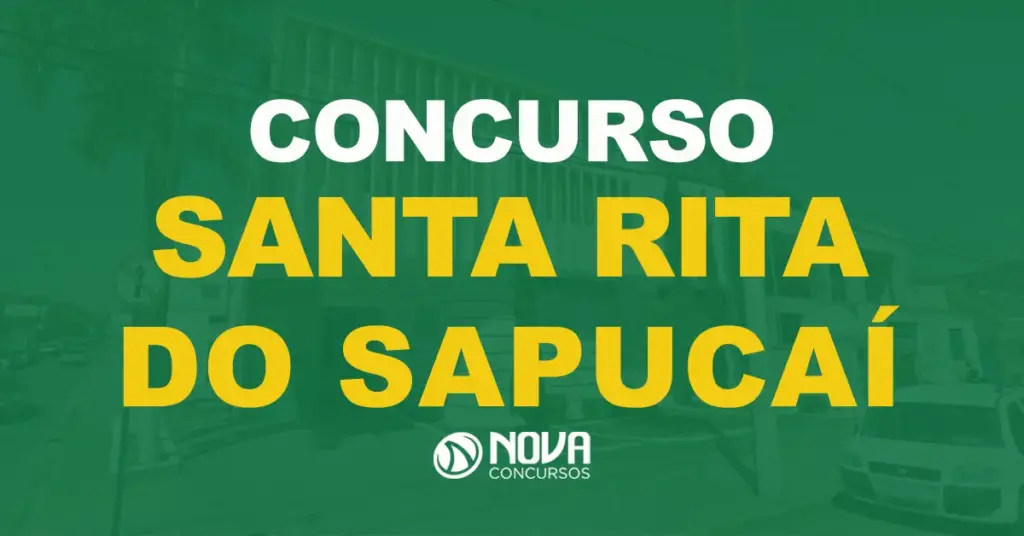 Concurso Prefeitura de Santa Rita do Sapucaí: Edital publicado. 153 vagas!