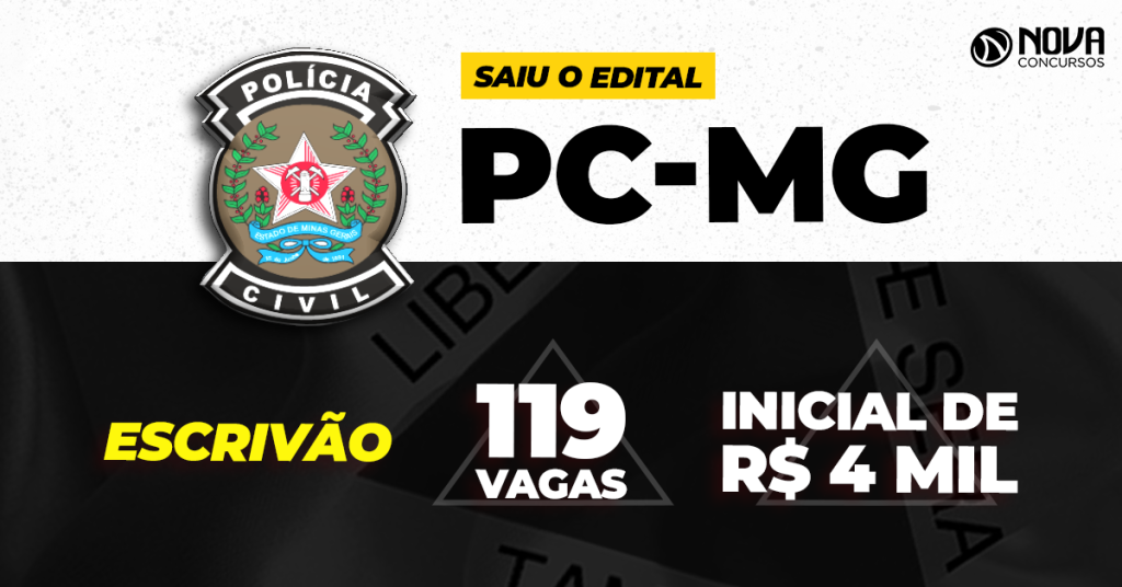 Concurso PC MG Escrivão
