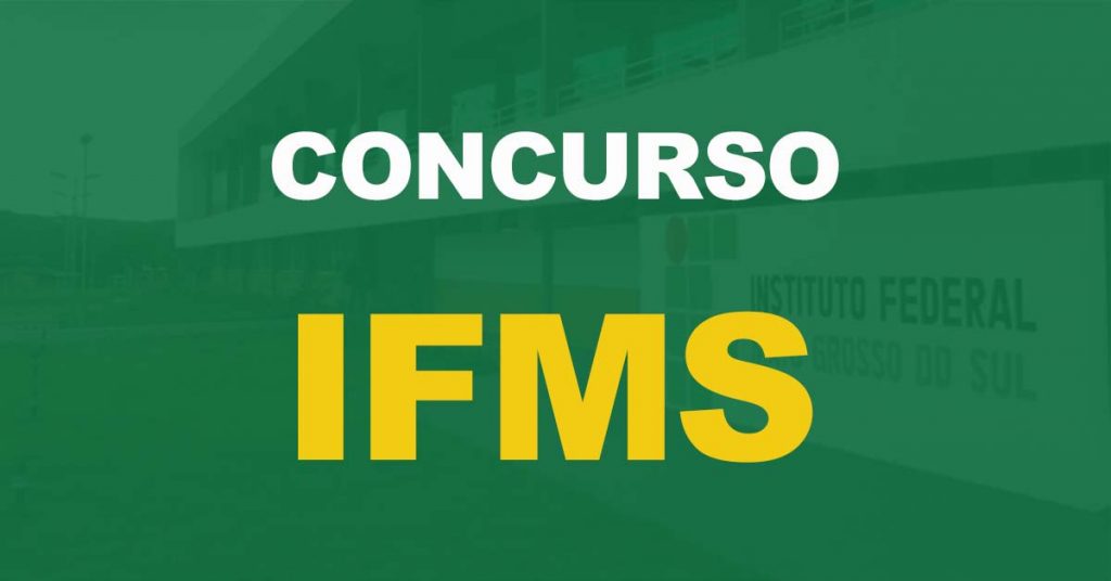 Concurso IFMS: Banca contratada. Edital para técnico-administrativo é iminente!