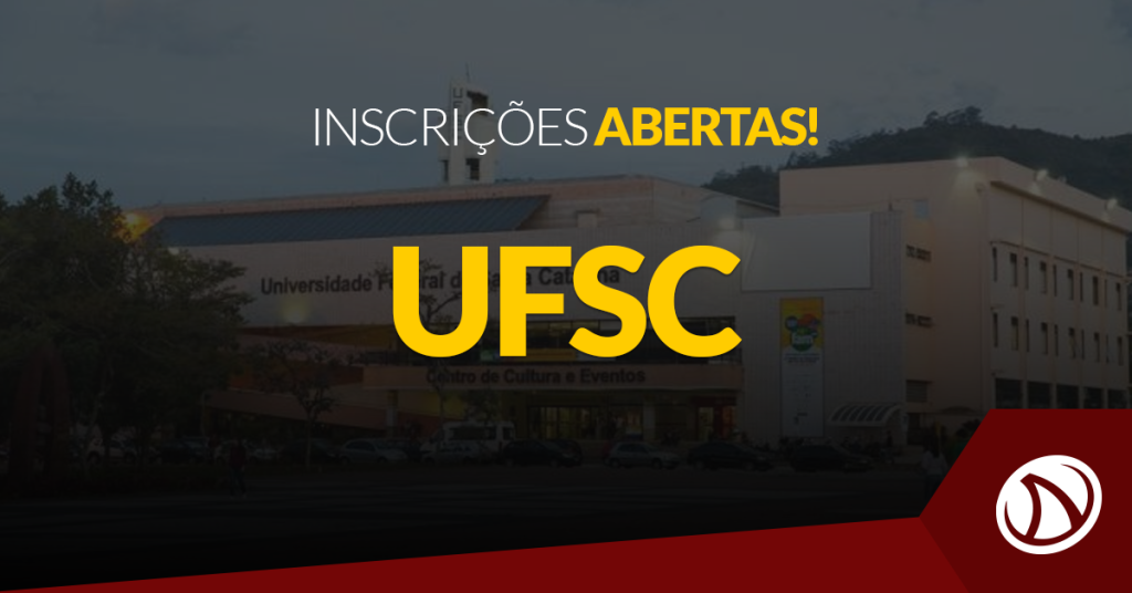 Concurso UFSC: Inscrições abertas