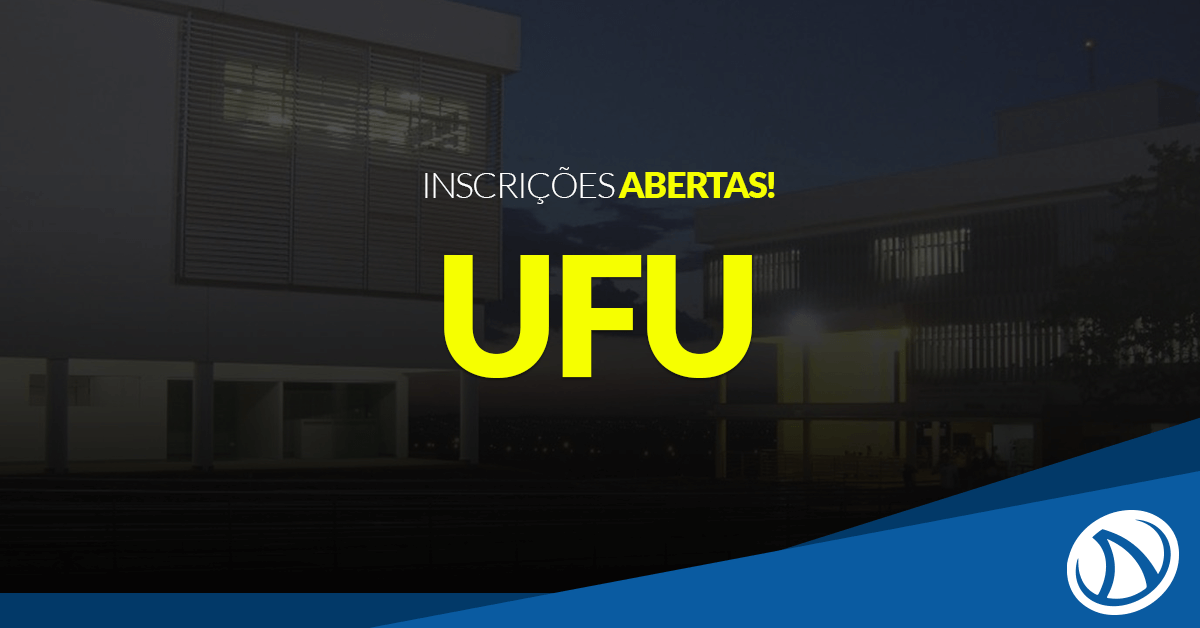 Concurso UFU: Inscrições abertas!