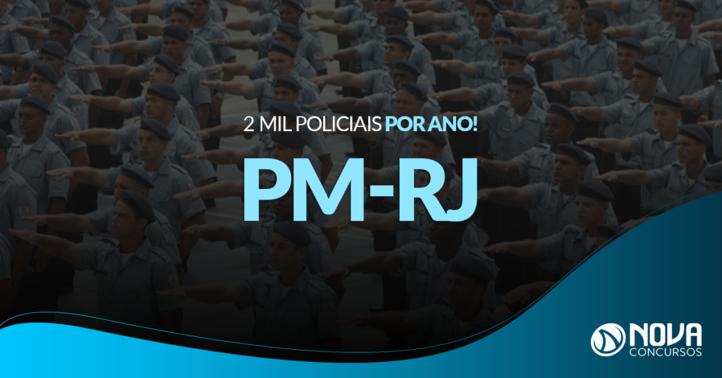 Concurso PM-RJ: Governador anuncia 2 mil novos policiais por ano!