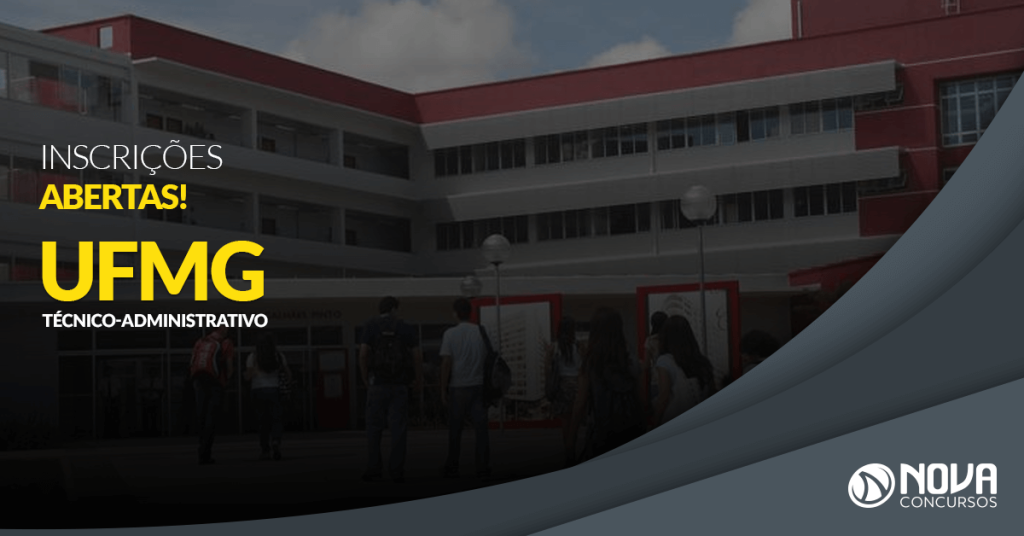 Concurso UFMG: Inscrições abertas!