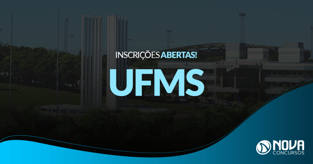 Concurso UFMS: Inscrições estão abertas!