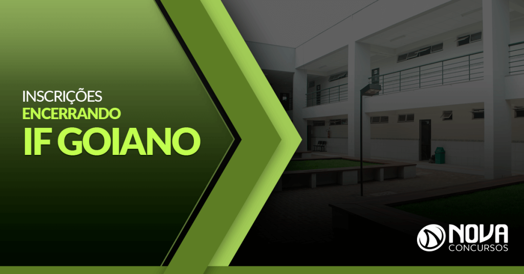 Concurso IF Goiano: Últimas horas para se inscrever!