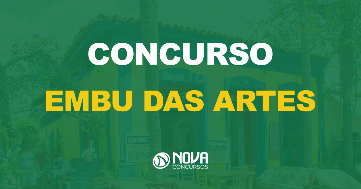 Concurso Prefeitura de Embu das Artes: Inscrições abertas para Guarda Municipal!