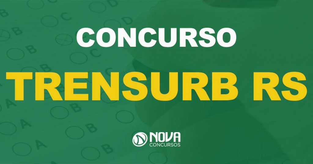Concurso Trensurb RS: Provas serão aplicadas neste domingo (10)!