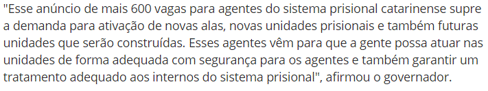 Concurso DEAP SC: 600 vagas para Agente Penitenciário! 2 DEAP SC