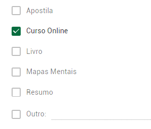 Materiais usados por Eude, aprovado no Concurso SABESP