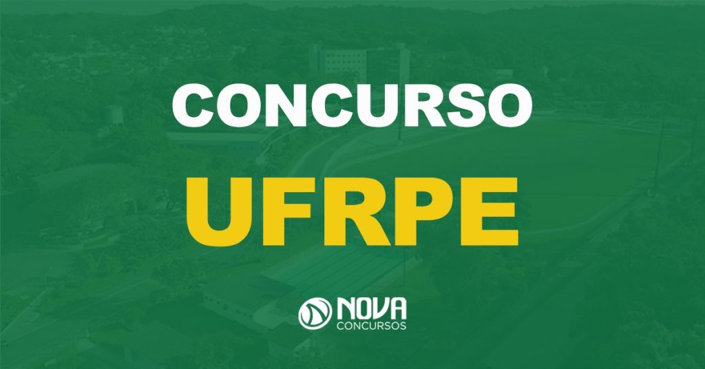 Concurso UFRPE: Edital publicado para níveis médio e superior!