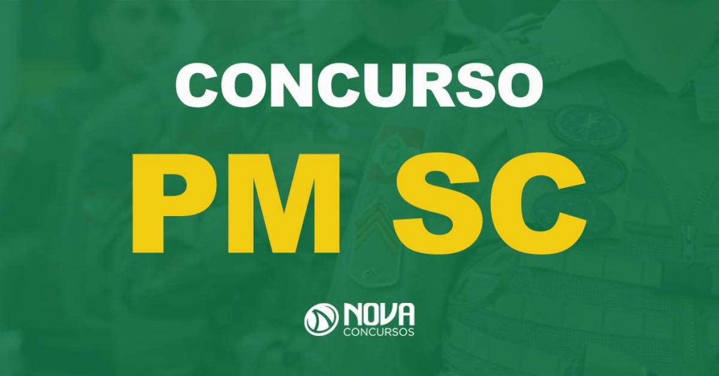 Concurso PM SC: Edital deverá ser defendido por novo comandante-geral!