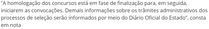 Concurso PC SP: Homologação do certame está em finalização! 1 PC SP