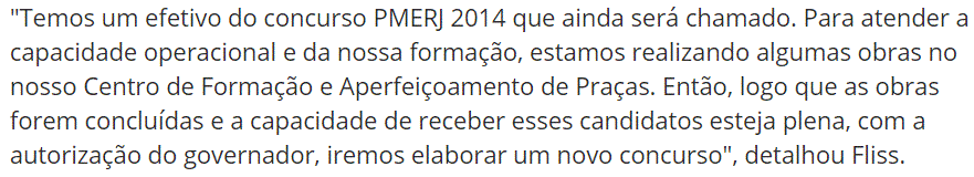 Concurso PMERJ: Convocação de candidatos aumenta expectativa sobre novo concurso! 3 PM RJ