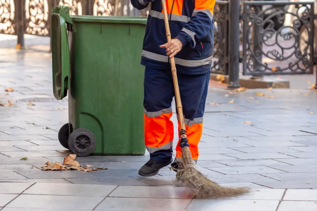 Conservador de limpeza e vias públicas