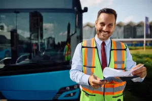 Foto de Agente de Transporte em operação de fiscalização urbana