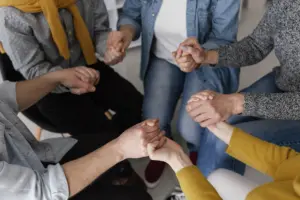 Agente de Inclusão Social atuando em roda
