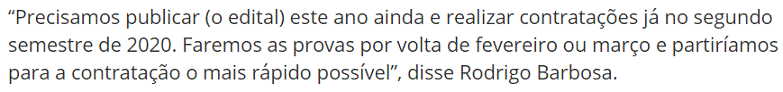 Concurso Ebserh: Editais serão divulgados até o final do ano! 1 Ebserh