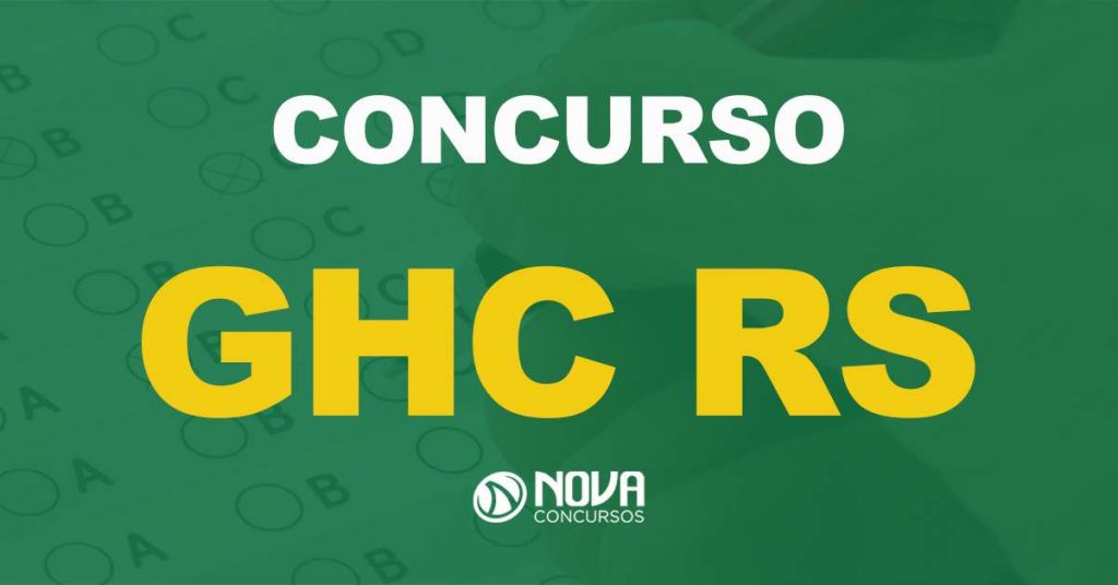Concurso GHC RS: Edital publicado para todos os níveis escolares!