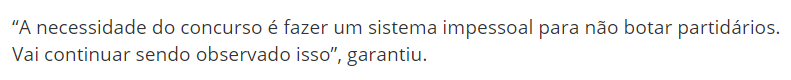 Governo Federal irá manter contratação por concurso público! 1 Capturar 01