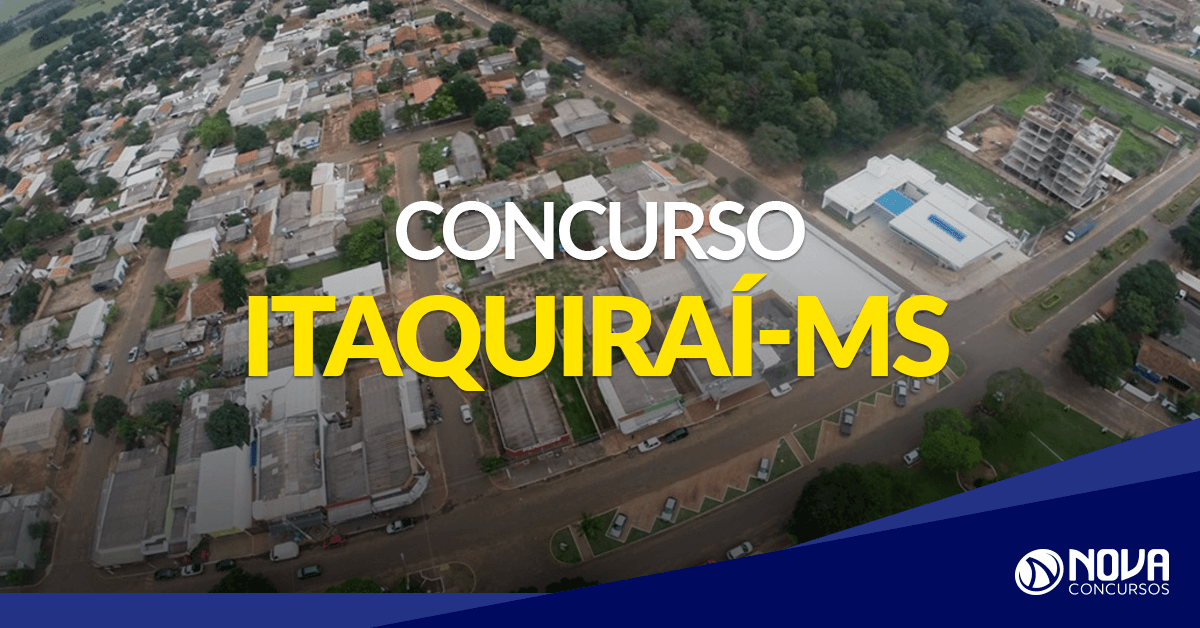 Concurso Prefeitura de Itaquiraí-MS: Edital é retificado!