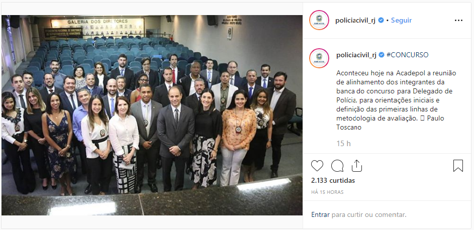 Concurso PC RJ: Banca examinadora estabelece metodologia das provas! 1 PC RJ 1