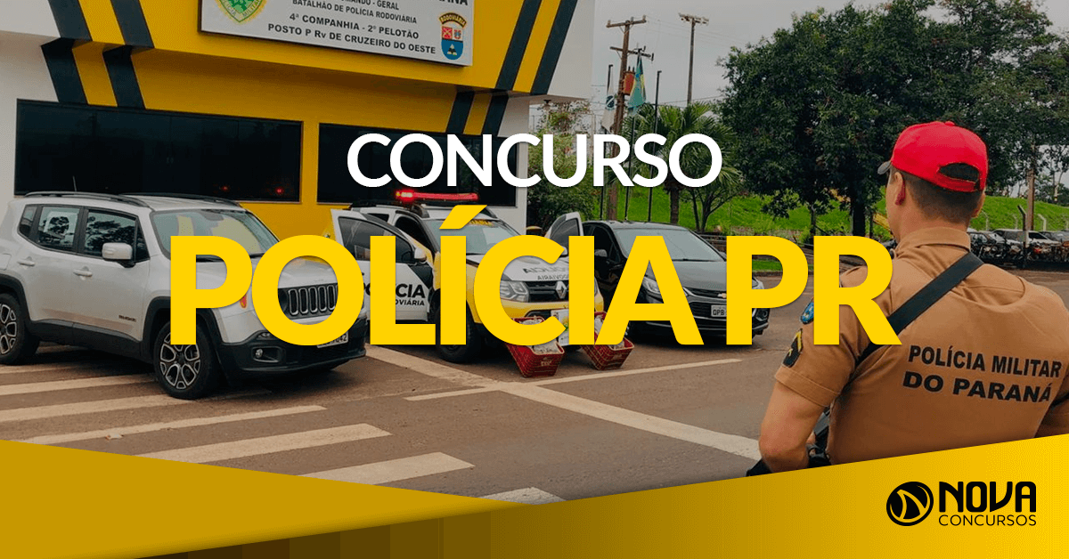 Concurso PM PR e PC PR: Governador anunciará editais nesta quarta (4)!