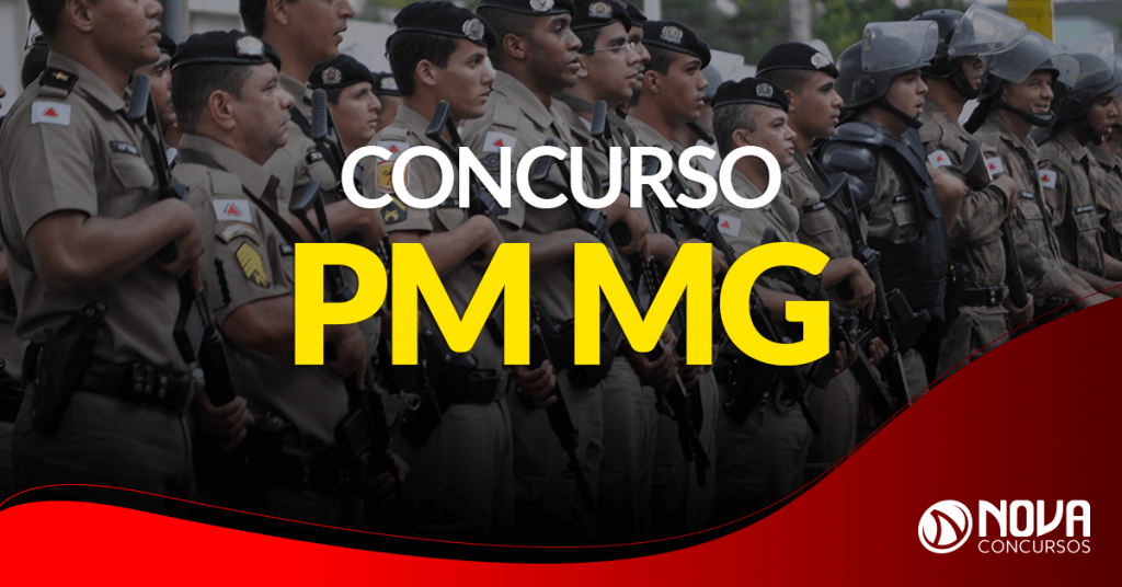 Concurso PM MG: Edital com 160 vagas é autorizado!