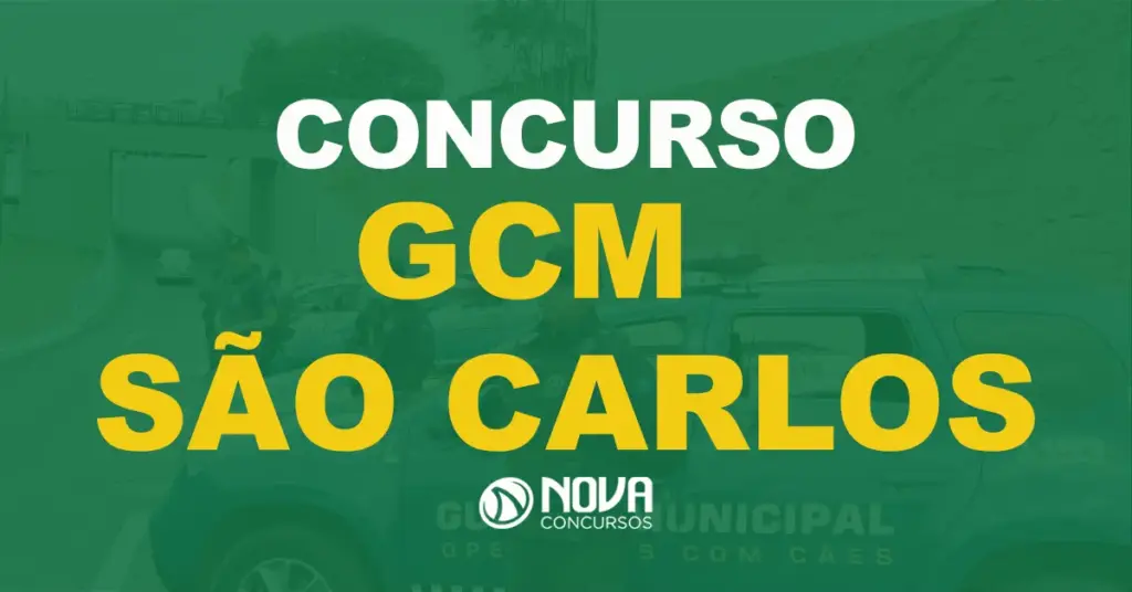 Concurso Prefeitura de São Carlos: Edital publicado para Guarda. 53 vagas!