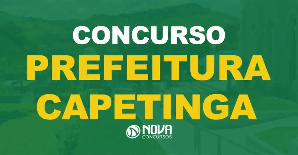 Processo Seletivo Prefeitura de Capetinga: Edital publicado para Agente!
