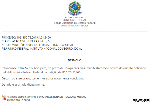 Concurso INSS: Justiça retoma ação do MPF que cobra edital! 1 INSS