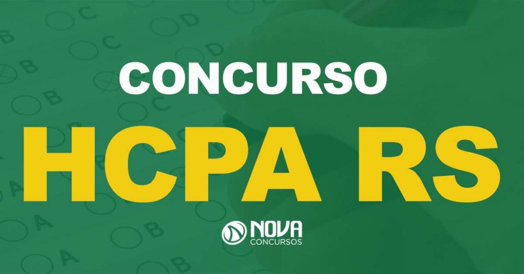 Concurso HCPA RS: Edital publicado com salários de até R$ 6,7 mil!