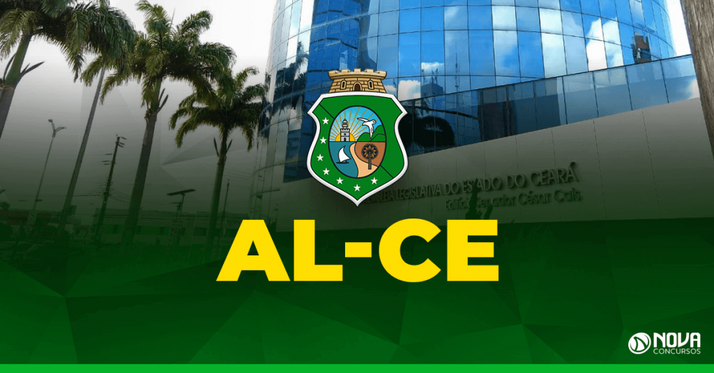 Edital ALCE oferta 100 vagas para nível médio e superior!