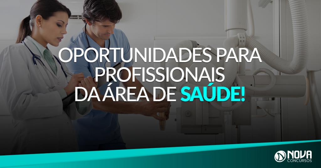 Confira as melhores oportunidades para profissionais da área de SAÚDE!