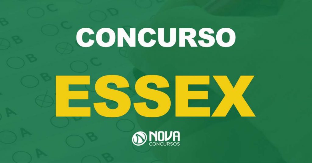 Concurso EsSEx 2021: Saiu o edital com 122 vagas!