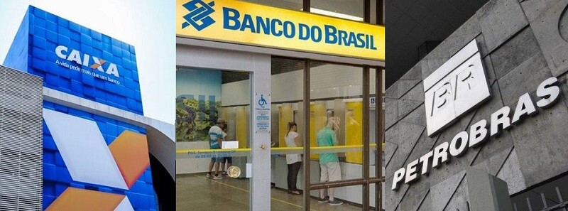 Concurso Público: Maioria é contra a privatização da Caixa, Petrobras e Banco do Brasil!