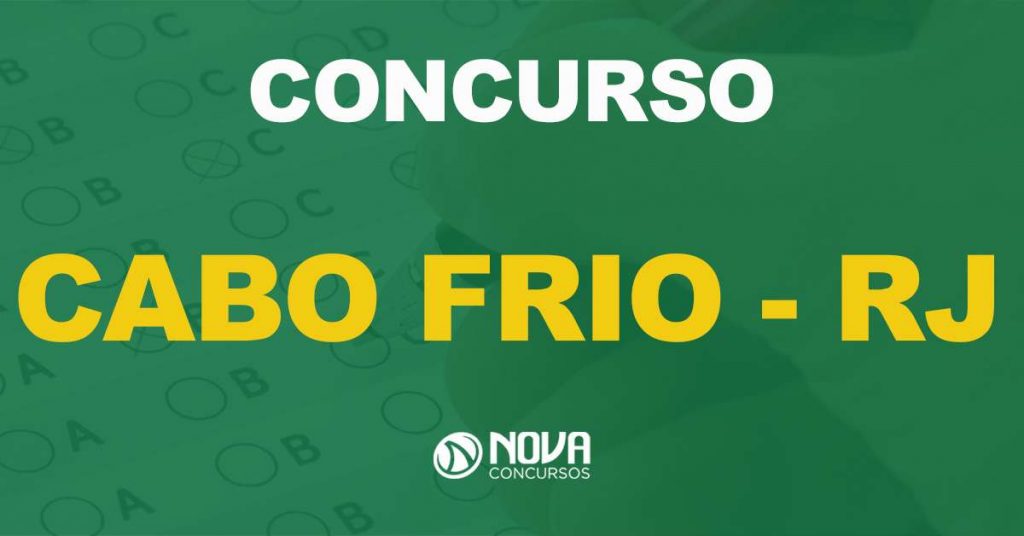 Concurso Cabo Frio RJ: Publicado edital com 3.543 vagas!