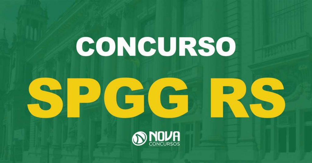 Concurso SPGG RS: Edital retificado. Data de prova é alterada!