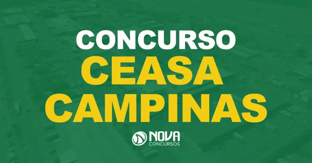 Concurso Ceasa Campinas: Edital publicado. Até R$ 5,2 mil!