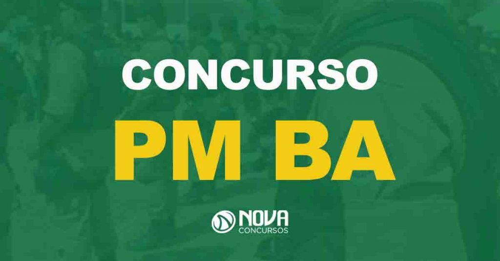 Concurso PM BA: Processo para contratação de banca iniciado!